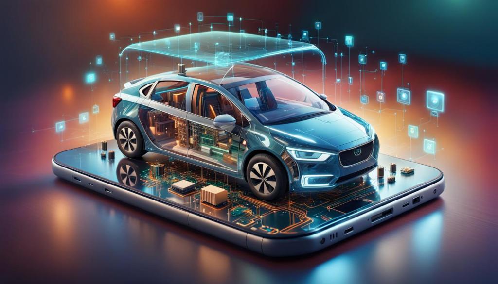 Use of IoT devices networked in home appliances. 