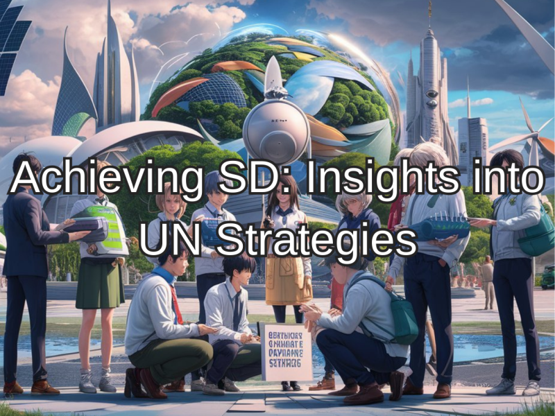 How sustainability is used in UN strategies?