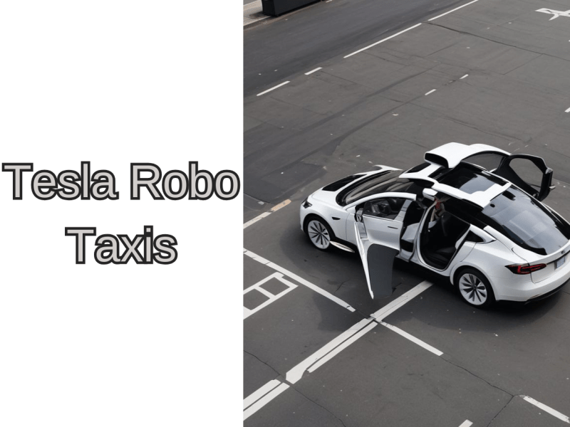 Tesla released the robotaxis as ride-hailing