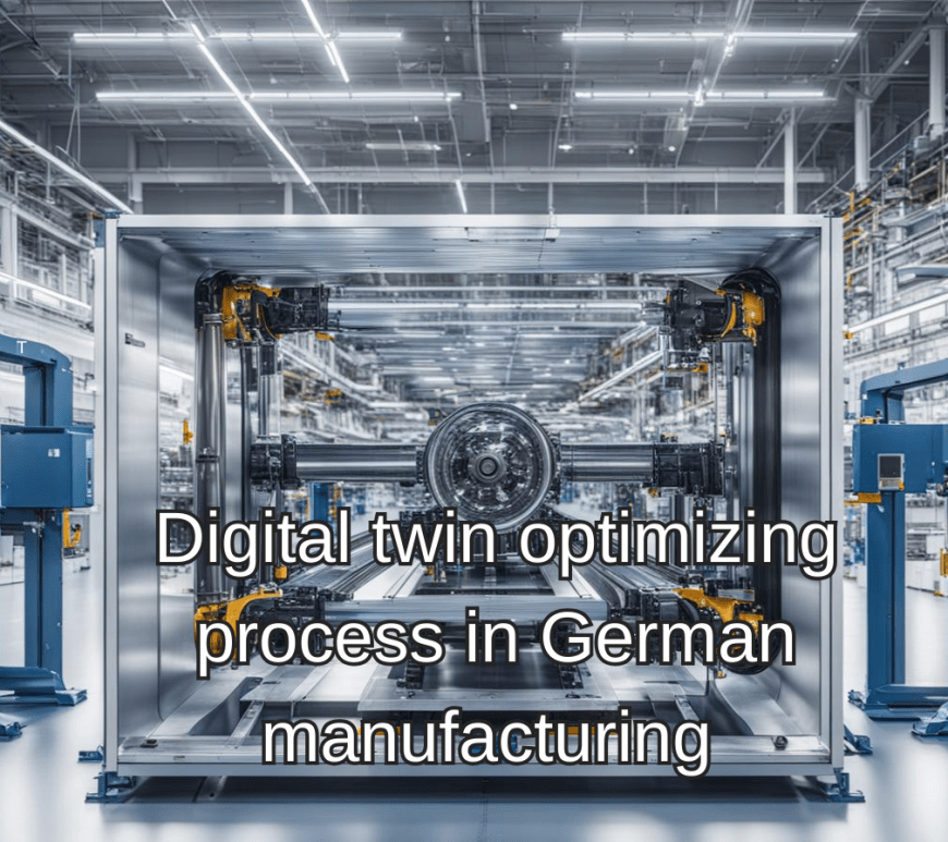 Digital Twin optimizing processes in German manufacturing
