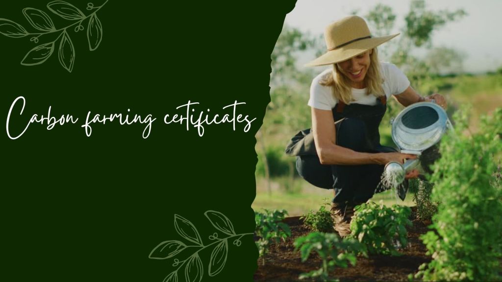 carbon farming certificates
